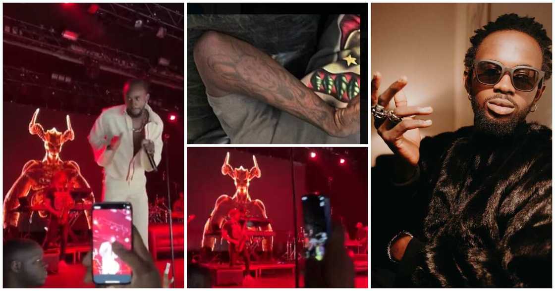 Black Sherif talks about his tattoos Black Sherif talks about his tattoos