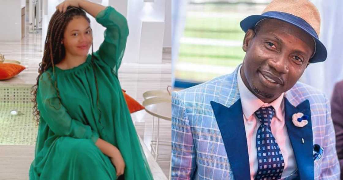 Nadia Buari mimicks Counselor Lutterodt in new video Nadia Buari mimicks Counselor Lutterodt in new video