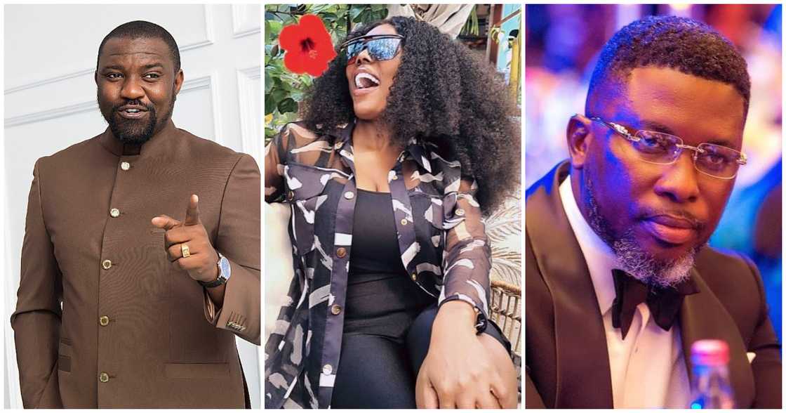 Asem oh: A Plus, John Dumelo, Nana Aba & 2 Other GH Celebs React Funnily