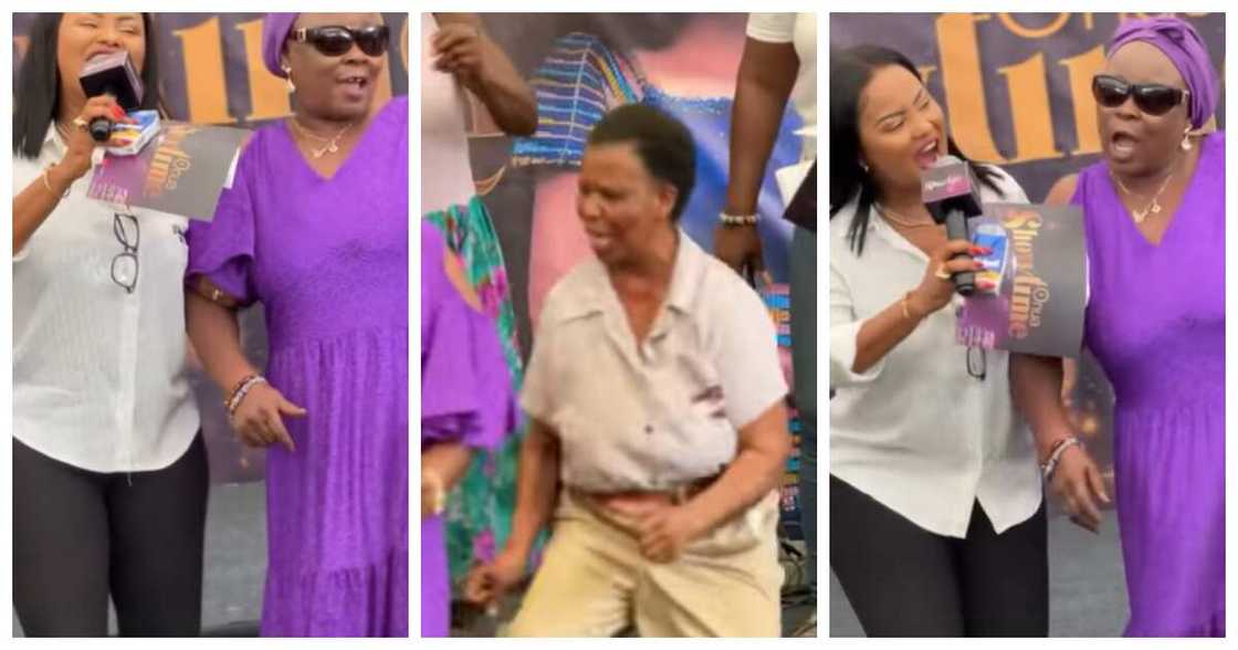 Nana Ama McBrown stroms Dome Market for Onua ShowTime talent hunt Nana Ama McBrown stroms Dome Market for Onua ShowTime talent hunt