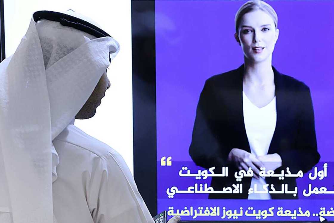 'Fedha' appeared on Kuwait News' Twitter account, as an image of a a woman, her light-coloured hair uncovered, wearing a black jacket and white T-shirt 'Fedha' appeared on Kuwait News' Twitter account, as an image of a a woman, her light-coloured hair uncovered, wearing a black jacket and white T-shirt