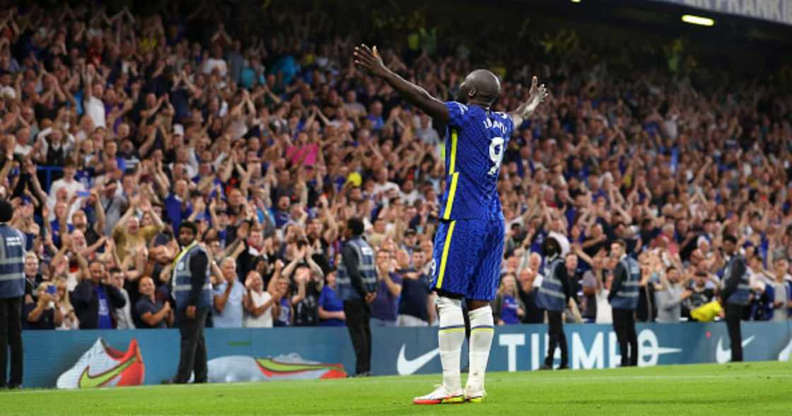 Romelu Lukaku celebrating after scoring for Chelsea. Photo: Getty Images. Romelu Lukaku celebrating after scoring for Chelsea. Photo: Getty Images.