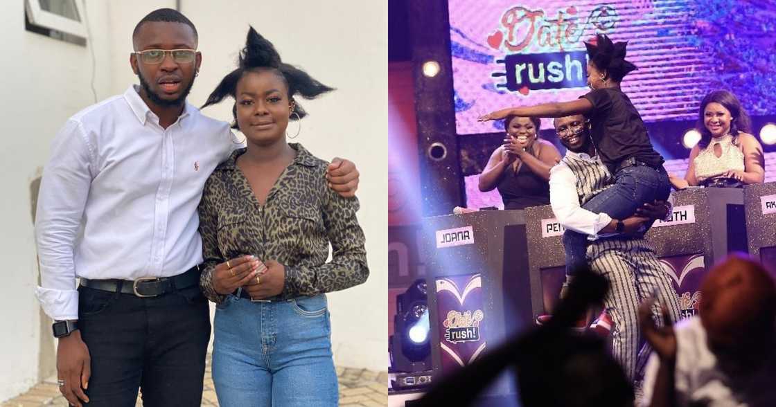 Date Rush: Fatima And Fine Boy Bismark Go On Their 1st Date; Photos Drop Date Rush: Fatima And Fine Boy Bismark Go On Their 1st Date; Photos Drop