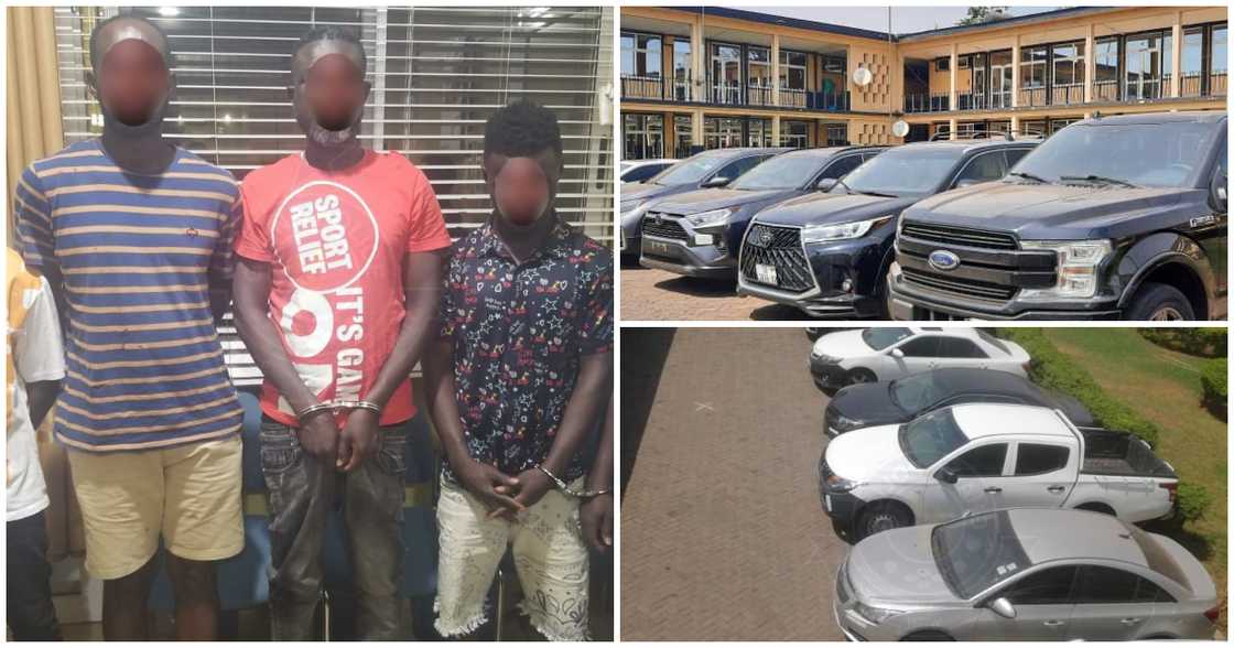 The Ghana Police Service has busted an organised crime syndicate involved in carjacking, robbery and murder and arrested 12 members of the gang The Ghana Police Service has busted an organised crime syndicate involved in carjacking, robbery and murder and arrested 12 members of the gang