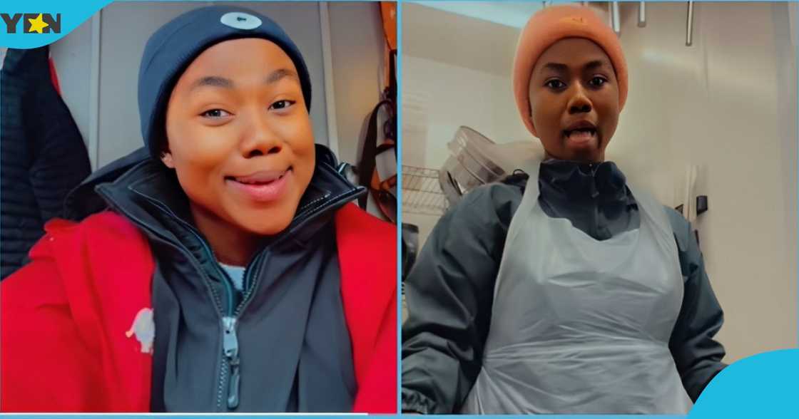 Young lady sharing her experience after relocating to the UK, travel abroad Young lady sharing her experience after relocating to the UK, travel abroad