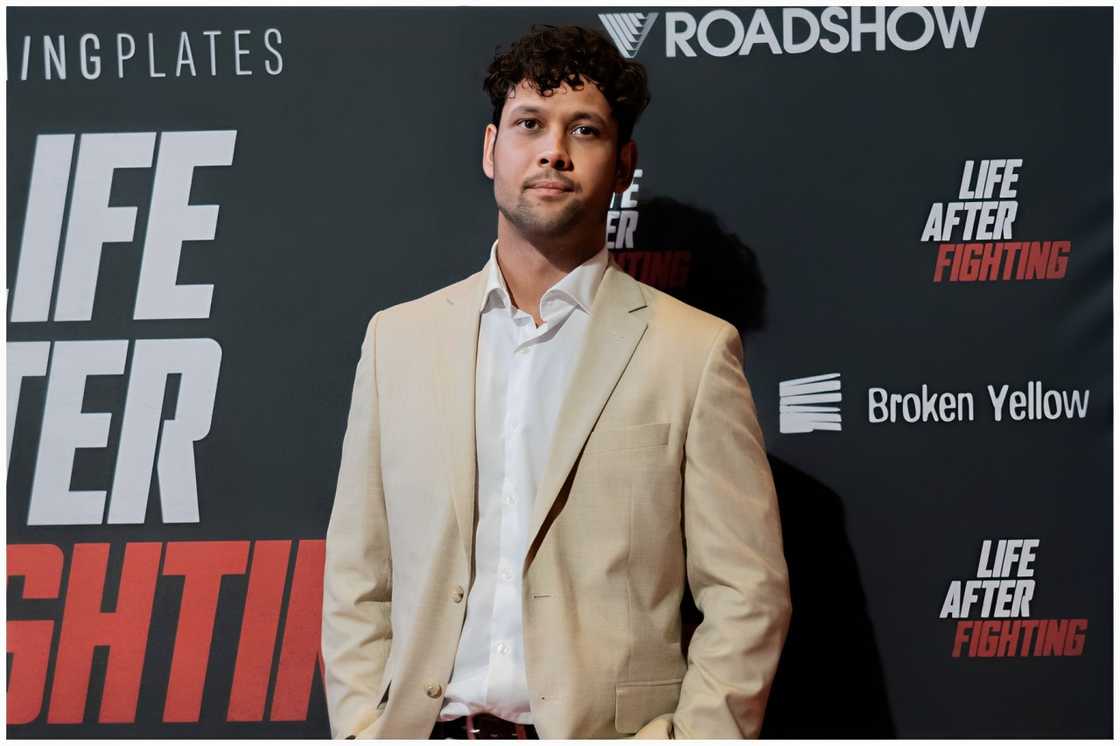 Kyle Shilling attends the "Life After Fighting" World Premiere