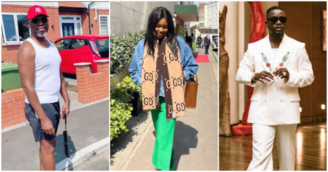 Collage of A Plus, Yvonne Nelson and Sarkodie Collage of A Plus, Yvonne Nelson and Sarkodie