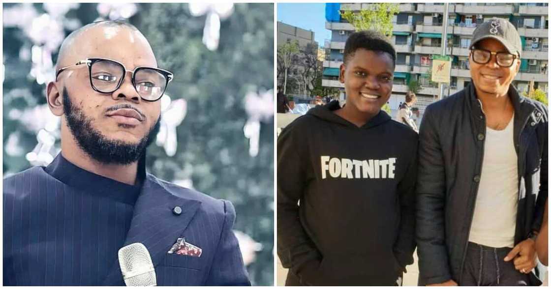 Bishop Obinim has transferred his prophetic gift to his teenage son Bishop Obinim has transferred his prophetic gift to his teenage son