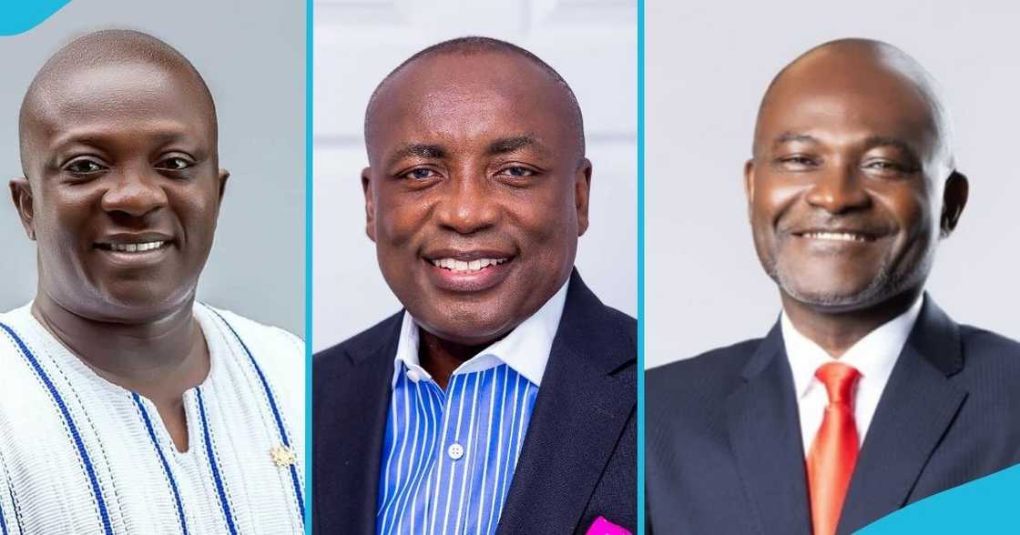 Bryan Acheampong, Kwabena Agyei Agyapong, Kennedy Agyapong, NPP flagbearer race, Dr Mahamudu Bawumia, Dr Yaw Adutwum. Bryan Acheampong, Kwabena Agyei Agyapong, Kennedy Agyapong, NPP flagbearer race, Dr Mahamudu Bawumia, Dr Yaw Adutwum.