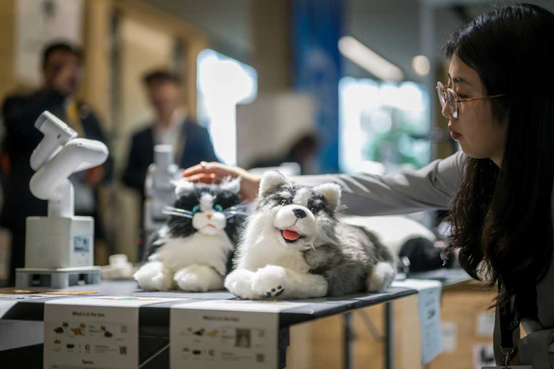 Artificial intelligence is used to develop all sorts of applications, including controlling robotic pets Artificial intelligence is used to develop all sorts of applications, including controlling robotic pets