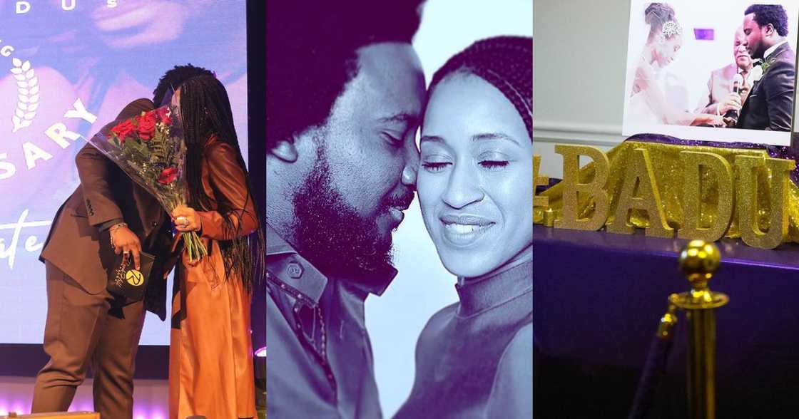 Sonnie Badu marks 7th wedding anniversary; shares beautiful photos and video