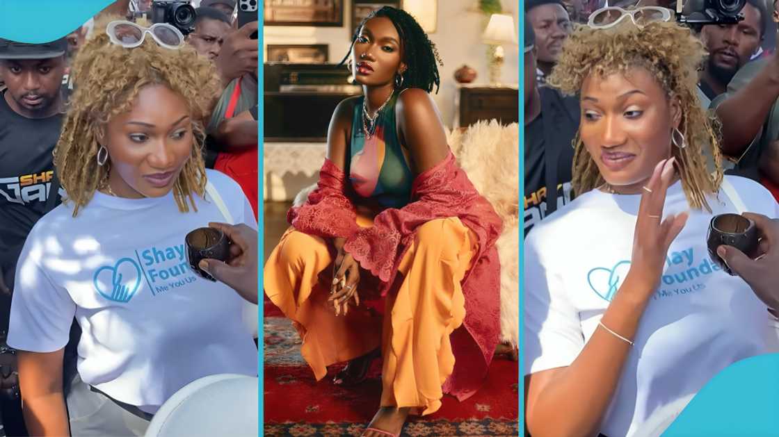 Wendy Shay, 2025 Shay concert, Weija Palace, Wendy Shay rejects palm wine, West Hills mall, Palm wine