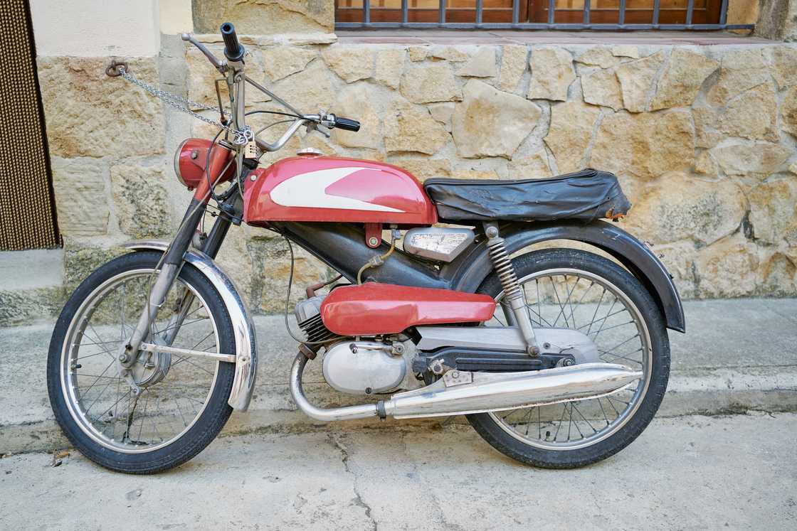 A red and black boda boda A red and black boda boda