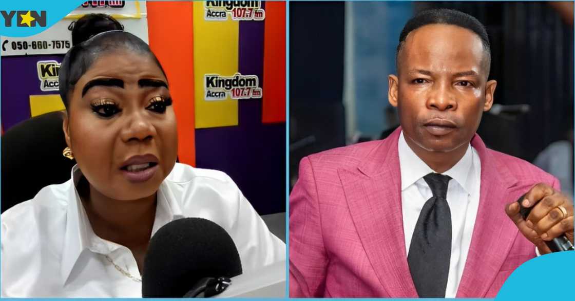 Photo of a Ghanaian singer, Abena Serwaa Ophelia and Salifu Amoako. Photo of a Ghanaian singer, Abena Serwaa Ophelia and Salifu Amoako.