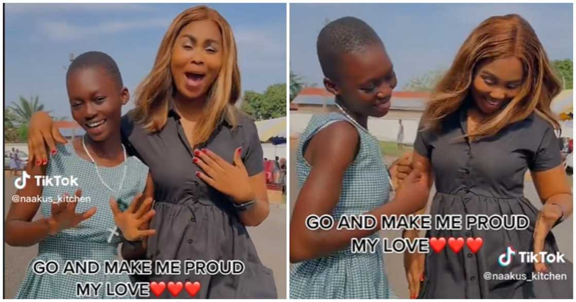 Photo of OLA Girls student and her sister Photo of OLA Girls student and her sister