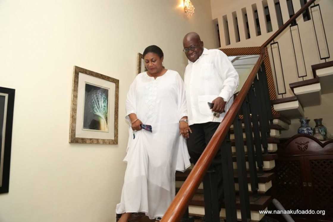 5 times Nana Addo and Rebecca have proved to be romantic 5 times Nana Addo and Rebecca have proved to be romantic