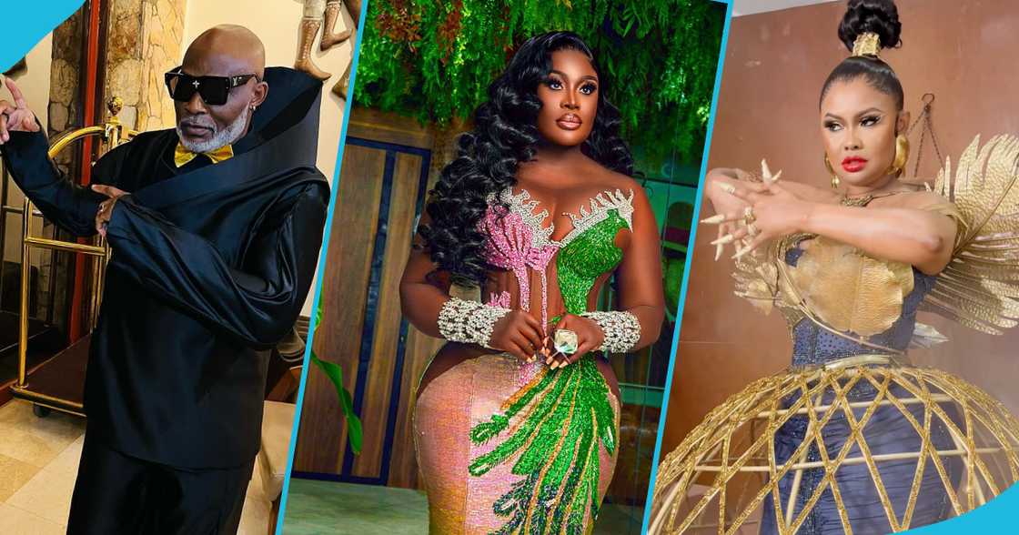 RMD, Becca and Nana Ama McBrown at Emy Africa Awards 2023 RMD, Becca and Nana Ama McBrown at Emy Africa Awards 2023