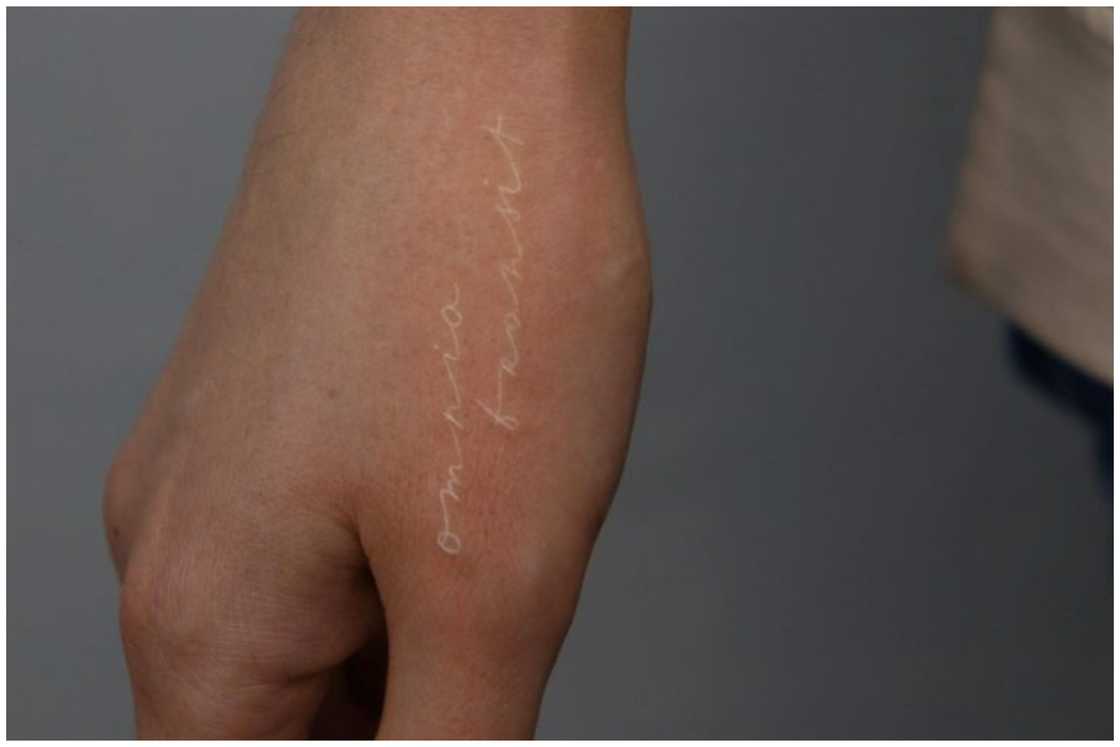 White tattoo White tattoo