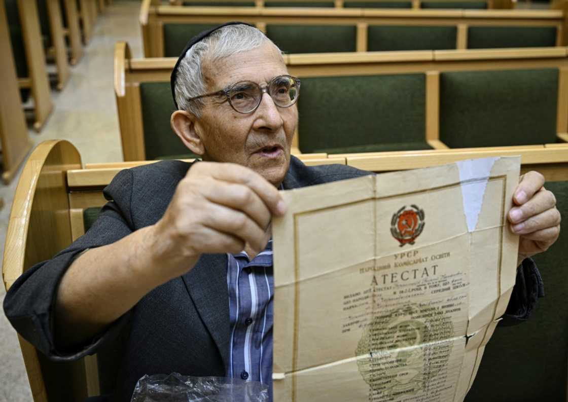 Roman Gerstein was two years old when his family fled Ukraine to escape the Nazis Roman Gerstein was two years old when his family fled Ukraine to escape the Nazis