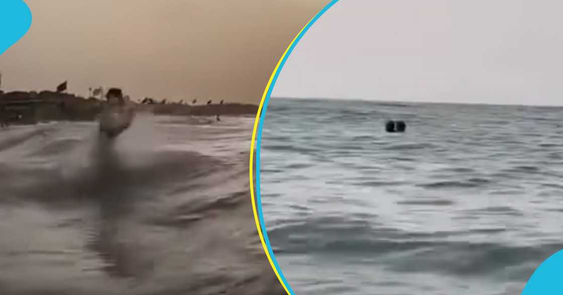 Man saves guy from drowning Man saves guy from drowning