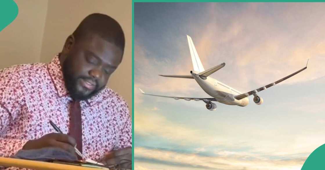 Man gets job in the UK. Man gets job in the UK.