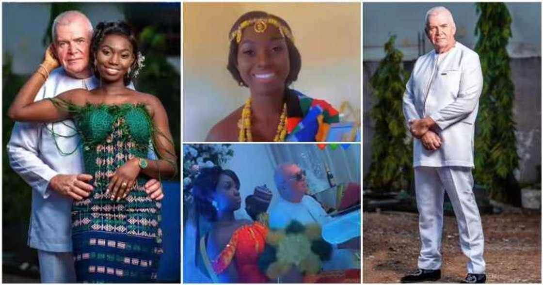 Ghanaian lady and her husband Ghanaian lady and her husband