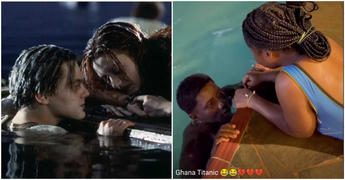 Titanic Jack and Rose scene by Ghanaians Titanic Jack and Rose scene by Ghanaians