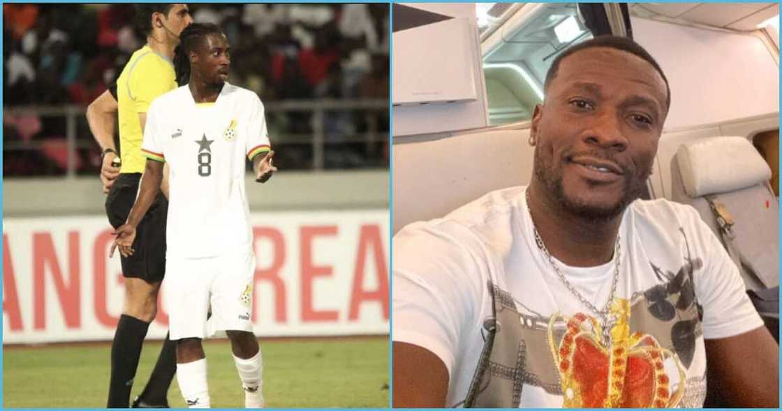 Photo of Ashimeru and Asamoah Gyan Photo of Ashimeru and Asamoah Gyan