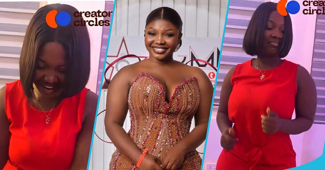 Felicia Osei is sparking laughter among Ghanaians after showcasing her dance moves at an event. Felicia Osei is sparking laughter among Ghanaians after showcasing her dance moves at an event.