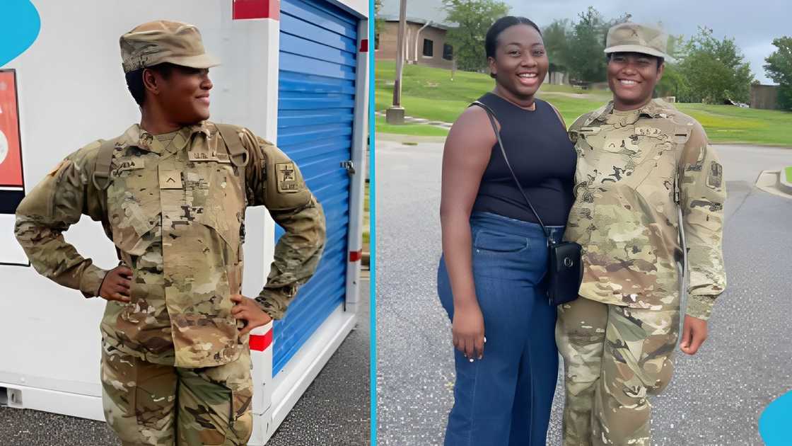 Ghanaian lady, US soldier, US Army, relocating abroad, greener pasture