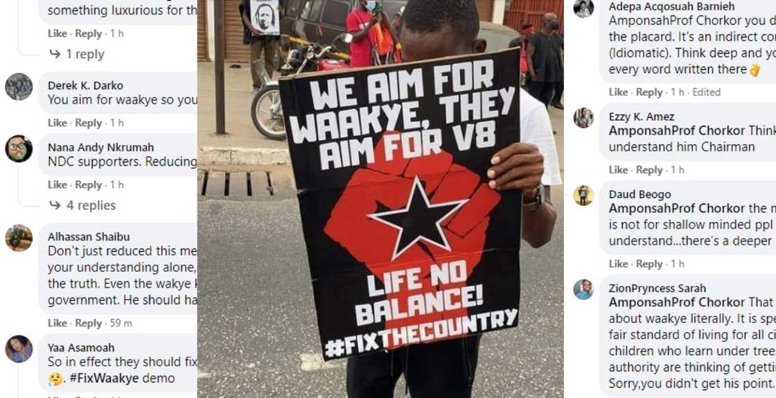 FixTheCountry: Placard of the day Pops up and Gets Many Massively reaction
Source: TV3 Ghana