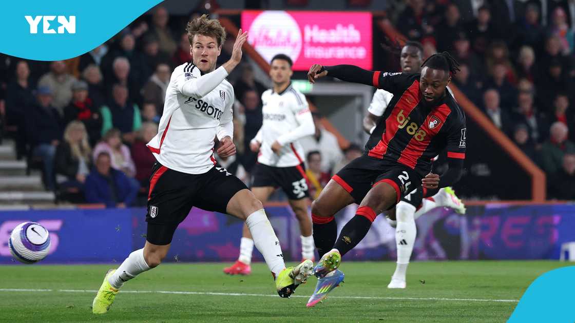 Antoine Semenyo has equalled his best goal-scoring tally in the Premier League. Antoine Semenyo has equalled his best goal-scoring tally in the Premier League.