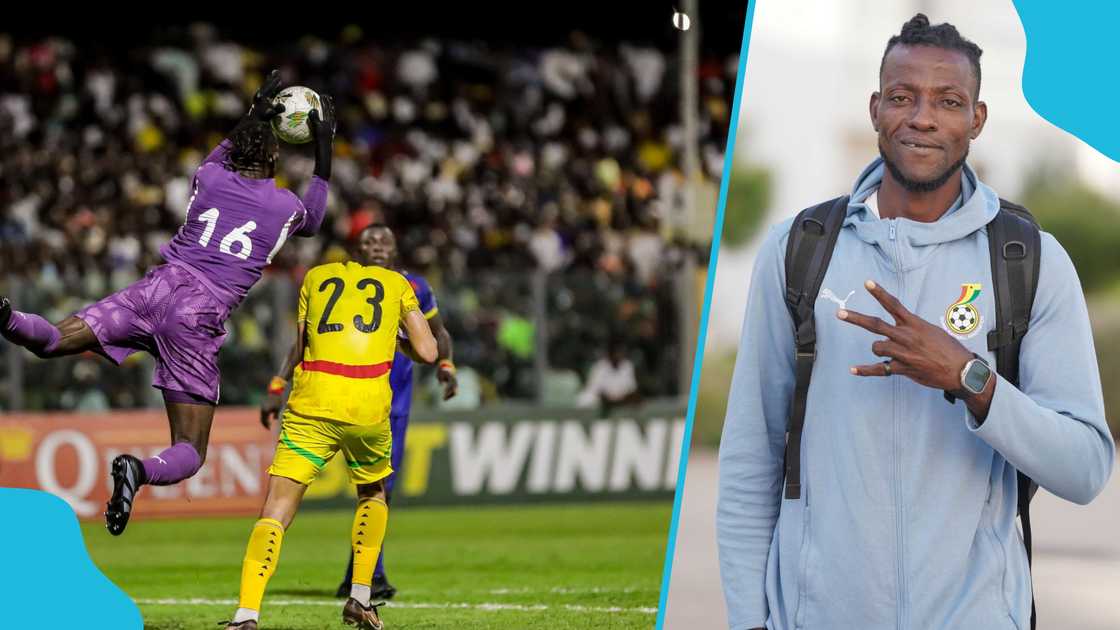 Benjamin Asare kept two clean sheets on his maiden call-up to the Black Stars. Benjamin Asare kept two clean sheets on his maiden call-up to the Black Stars.