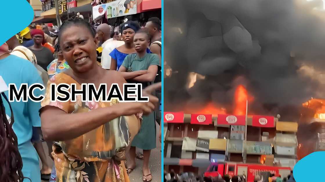 Adum Fire, Adum Market Fire, Market woman, Trader in Kumasi, Blame government, Fire Service, Ghana National Fire Service, NPP government, NDC government. Adum Fire, Adum Market Fire, Market woman, Trader in Kumasi, Blame government, Fire Service, Ghana National Fire Service, NPP government, NDC government.