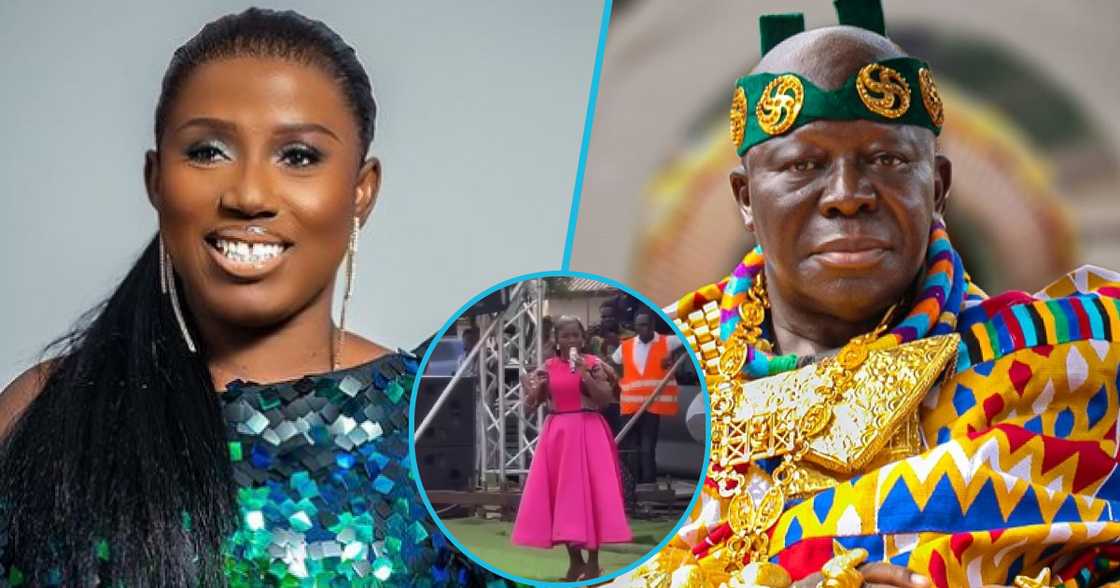 Diana Hamilton thrills fans at Otumfuo's event. Diana Hamilton thrills fans at Otumfuo's event.