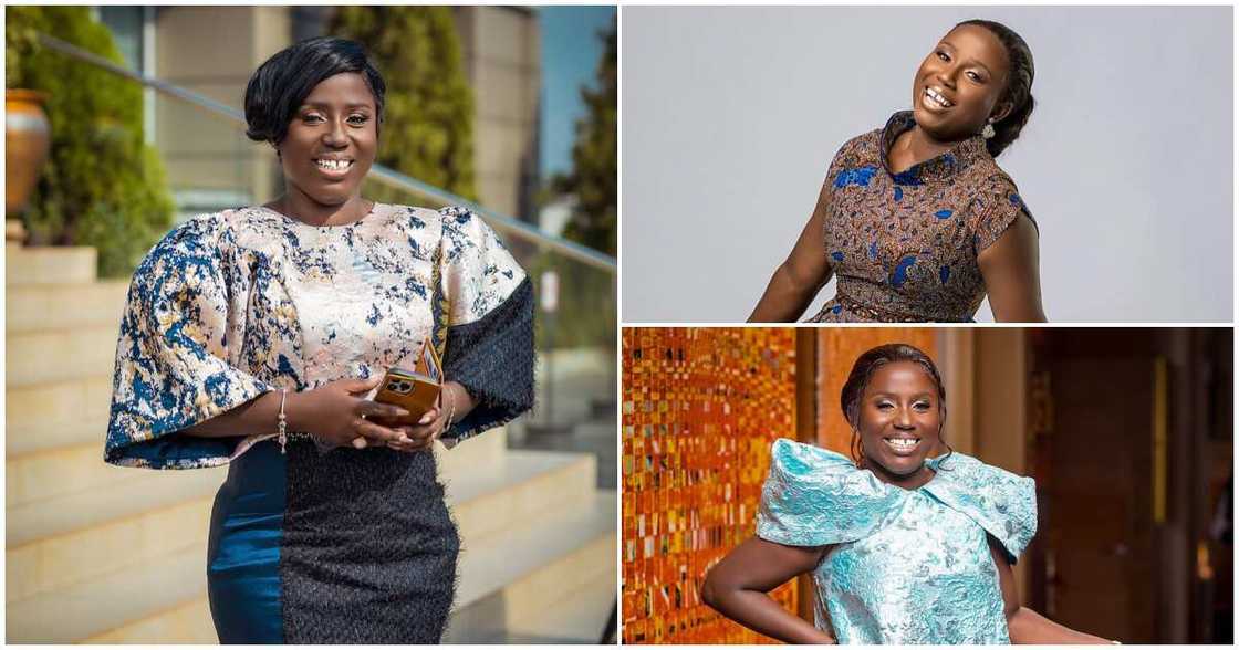 Ghanaian musician Diana Hamilton Looks Radiant In A Pink Cape Dress And Charming Hairstyle Ghanaian musician Diana Hamilton Looks Radiant In A Pink Cape Dress And Charming Hairstyle