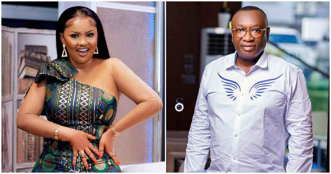 Nana Ama McBrown celebrates Dr Ernest Ofori Sarpong Nana Ama McBrown celebrates Dr Ernest Ofori Sarpong