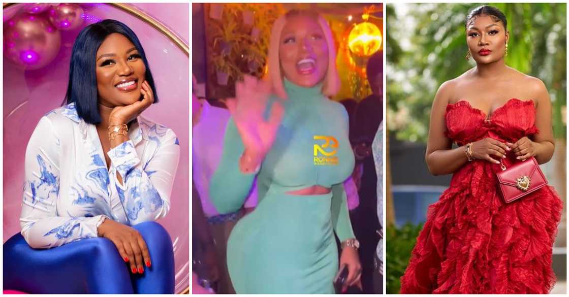 Attire wore by Sandra Ankobiah in videosparks reactions Attire wore by Sandra Ankobiah in videosparks reactions