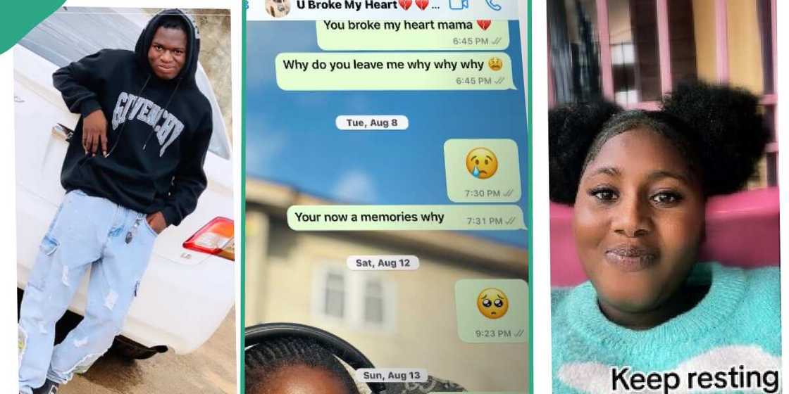 Girlfriend, last chat, Nigerian man, before her demise