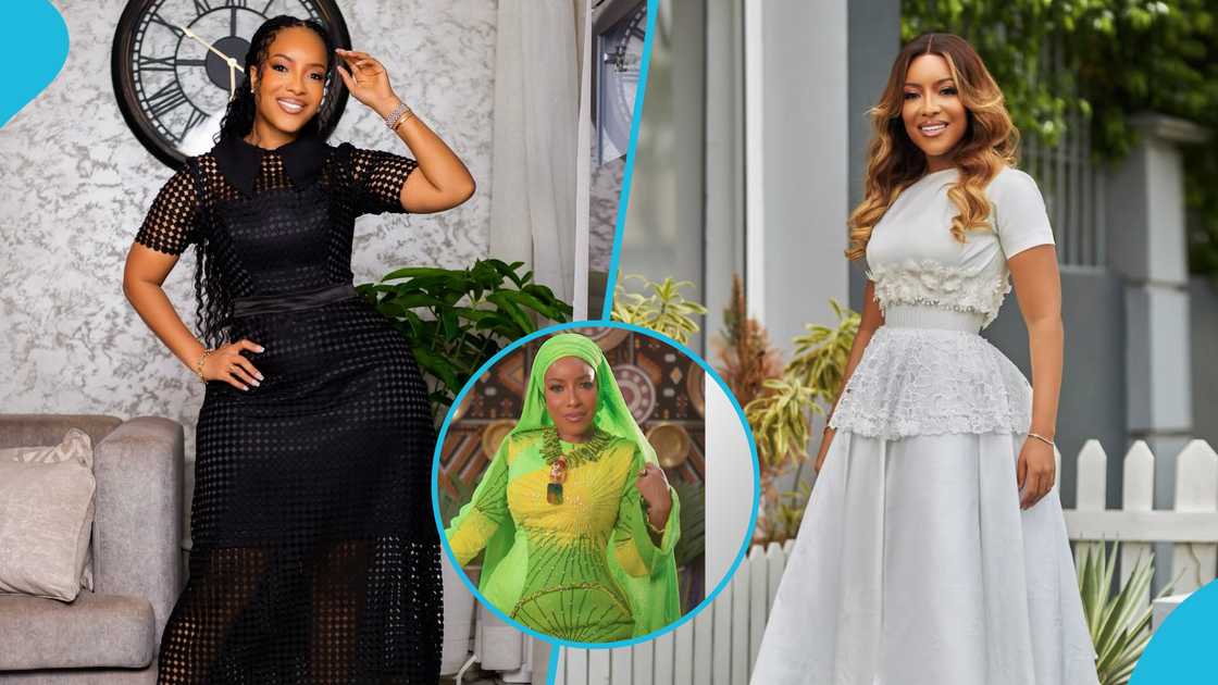 Joselyn Dumas, Celebrity Styles, Ghanaian Actresses, Kente Styles, Kente Designs, Ghanaian Fashion Designers