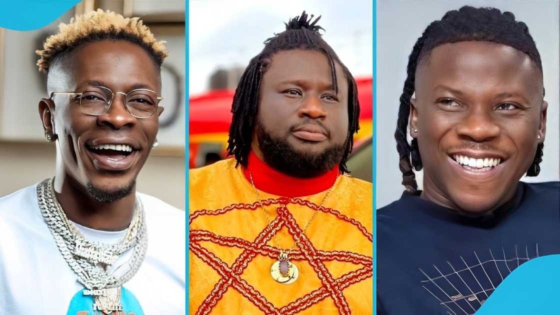 Ajagurajah, Stonebwoy, Shatta Wale, feud, black, Ghana music Ajagurajah, Stonebwoy, Shatta Wale, feud, black, Ghana music