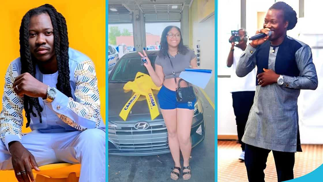 Skrewfaze, Skrewfaze and his daughter, Skrewfaze gifts his daughter a brand new car, Skrewfaze's daughter joins the US Air Force, US Air Force, Ghanaian musician