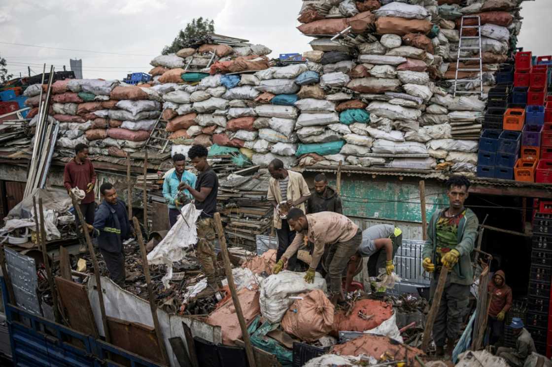 Addis Ababa produces some 400,000 tonnes of waste annually, according to 2020 figures from the United Nations Development Programme (UNDP) Addis Ababa produces some 400,000 tonnes of waste annually, according to 2020 figures from the United Nations Development Programme (UNDP)