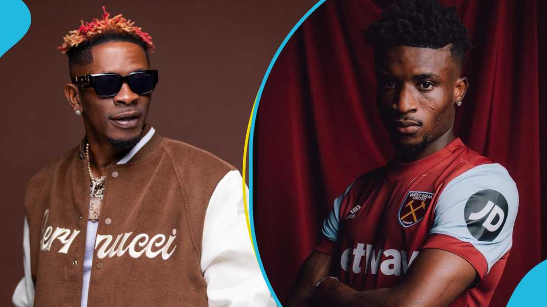 Shatta Wale, West Ham, Mohammed Kudus, Shatta Wale's Blessings song, Mohammed Kudus' West Ham anniversary video