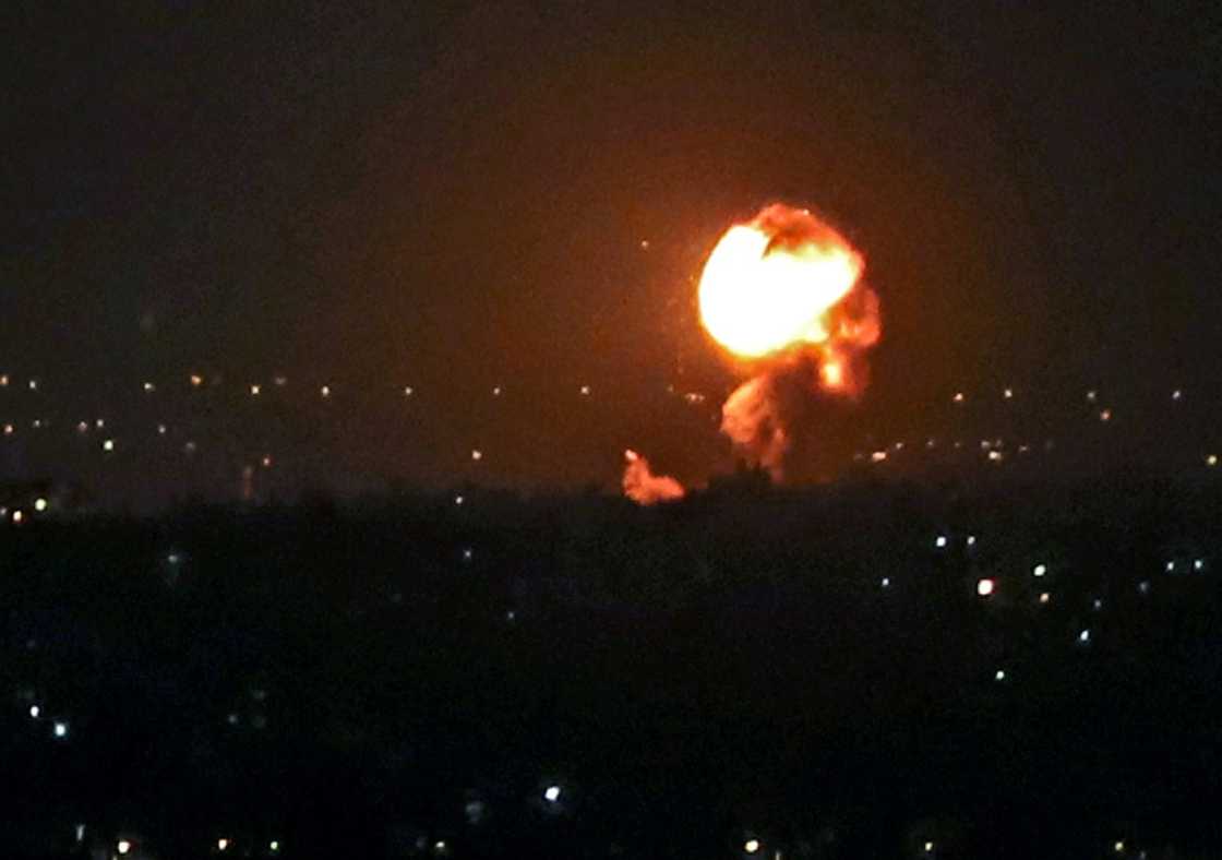 Israeli fighter jets struck the Gaza Strip on Friday, in response to rockets fired towards Israel Israeli fighter jets struck the Gaza Strip on Friday, in response to rockets fired towards Israel