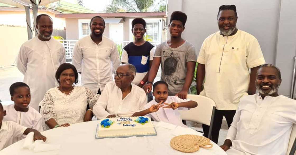 Hammer of The Last Two poses with his lookalike father in beautiful photo to mark Father's Day