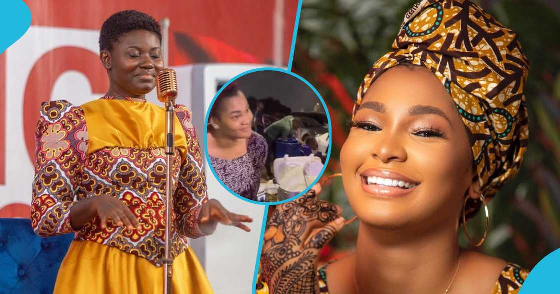 Actress shows support to Afua Asantewaa Actress shows support to Afua Asantewaa