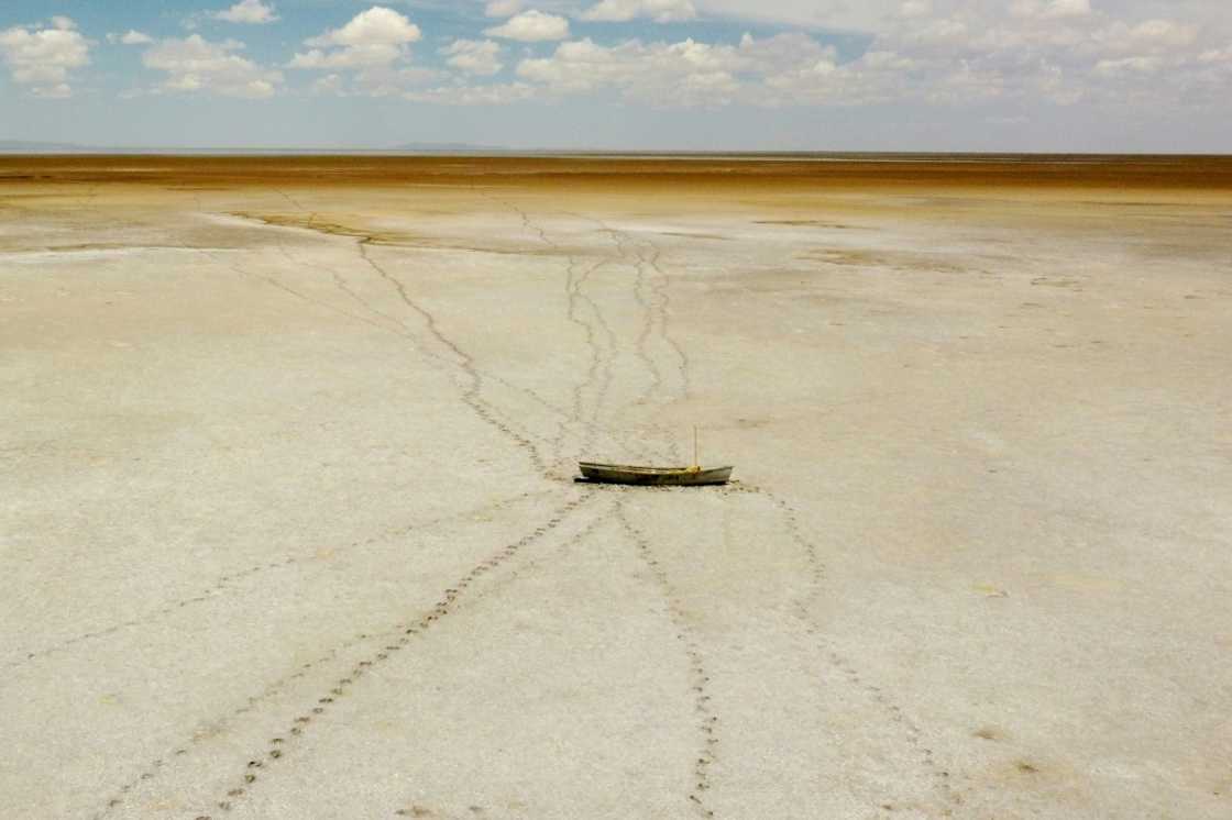 Lake Poopo was once the second-largest in Bolivia Lake Poopo was once the second-largest in Bolivia