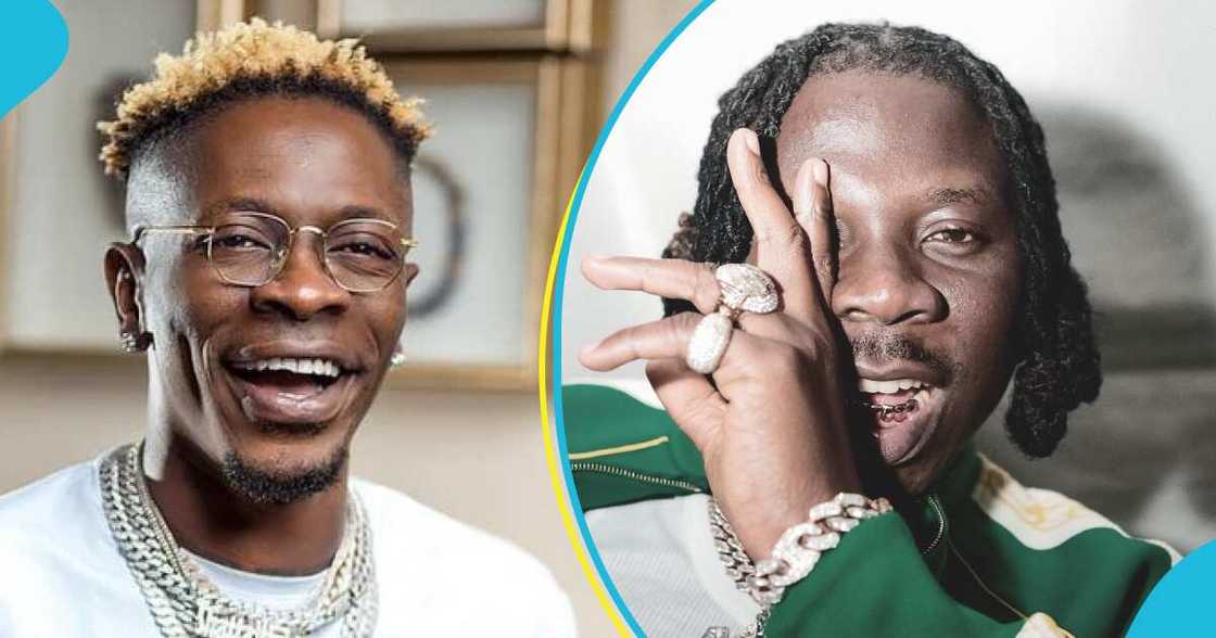 Shatta Wale receives a heartwarming 40th birthday message from Stonebwoy