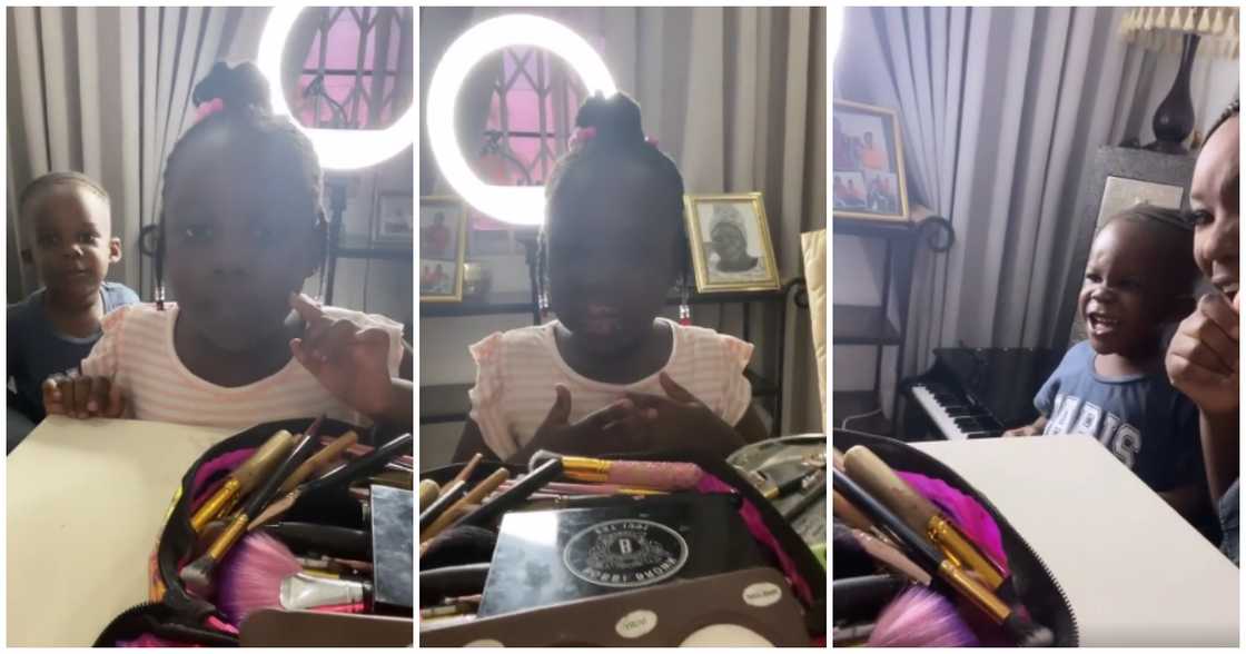 Jahjah and Mum Dr Louisa Satekla Tease Jidula Over Her Funny Makeup In Video Jahjah and Mum Dr Louisa Satekla Tease Jidula Over Her Funny Makeup In Video